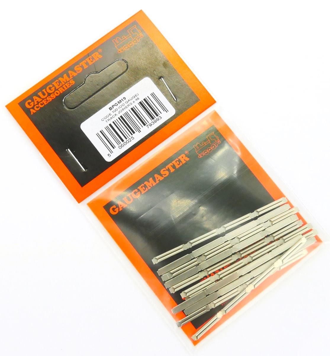 Gaugemaster BPGM19 Rail Joiners Pack of 48 - OO Gauge - Phillips Hobbies
