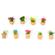 Gaugemaster GM1644 Flowers in Pots Set B (9) - OO Gauge - Phillips Hobbies