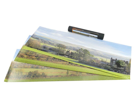 Gaugemaster GM702 Countryside Large Photo Backscene (2744x304mm) - Phillips Hobbies