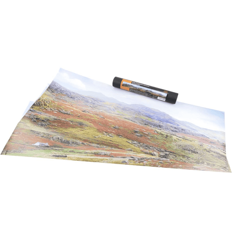 Gaugemaster GM710 The Mountains Large Photo Backscene (2744x304mm) - Phillips Hobbies