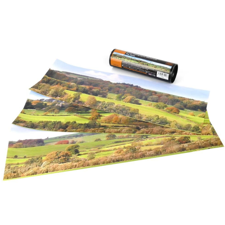 Gaugemaster GM759 The Dales Small Photo Backscene (1372x152mm) - Phillips Hobbies