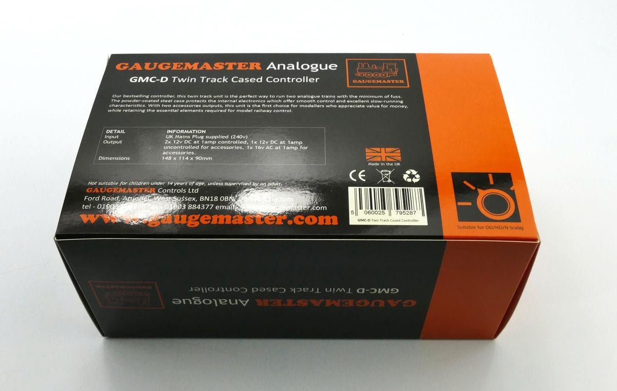 Gaugemaster GMC - D Twin Track Cased Controller - Phillips Hobbies