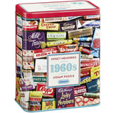 Gibsons 1960s Sweet Memories Gift Tin Jigsaw Puzzle (500 Pieces) - Phillips Hobbies