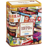 Gibsons 1970s Sweet Memories Gift Tin Jigsaw Puzzle (500 Pieces) - Phillips Hobbies