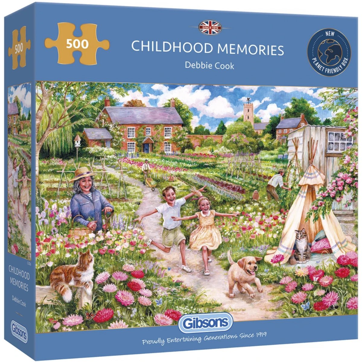 Gibsons Childhood Memories Jigsaw Puzzle (500 Pieces)