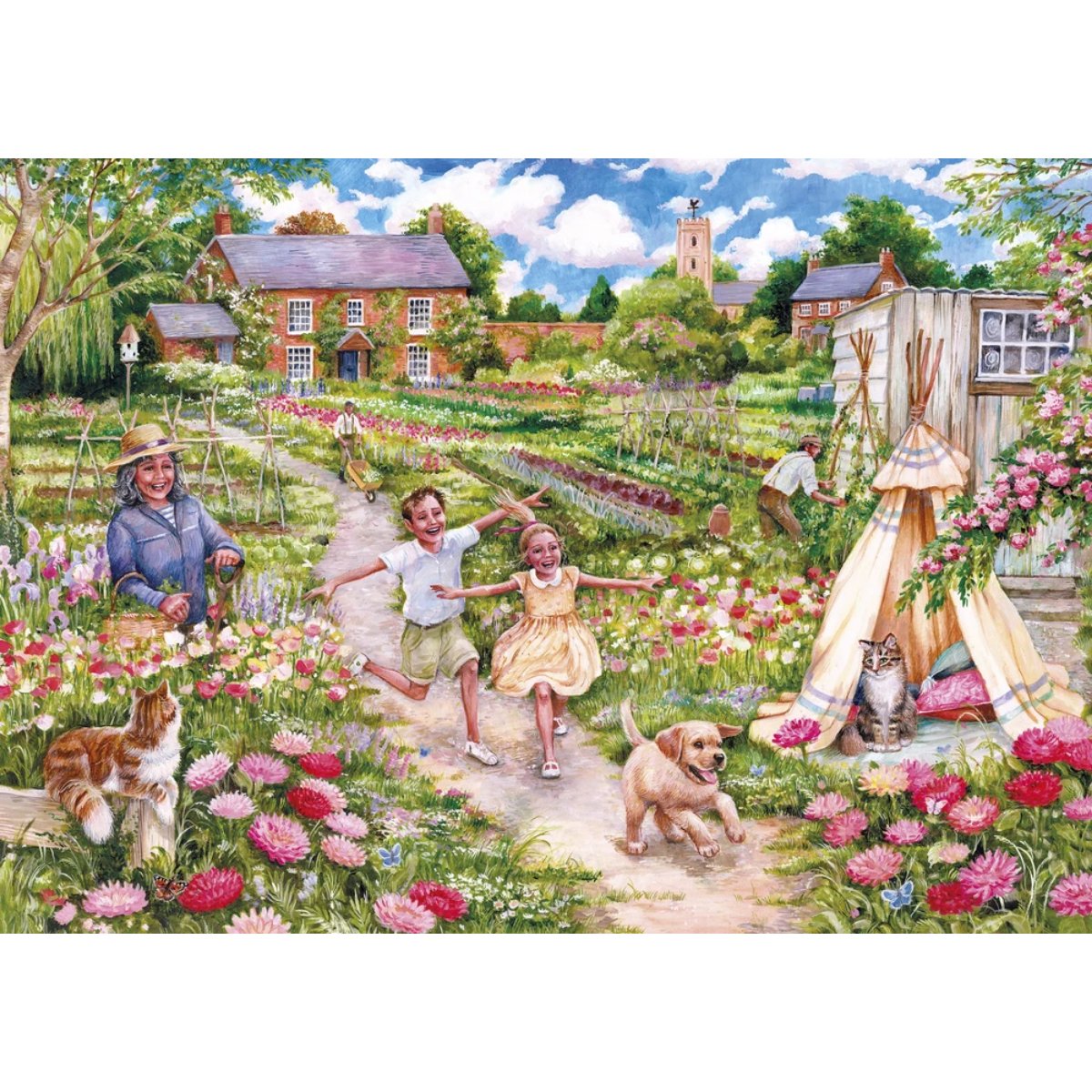 Gibsons Childhood Memories Jigsaw Puzzle (500 Pieces)