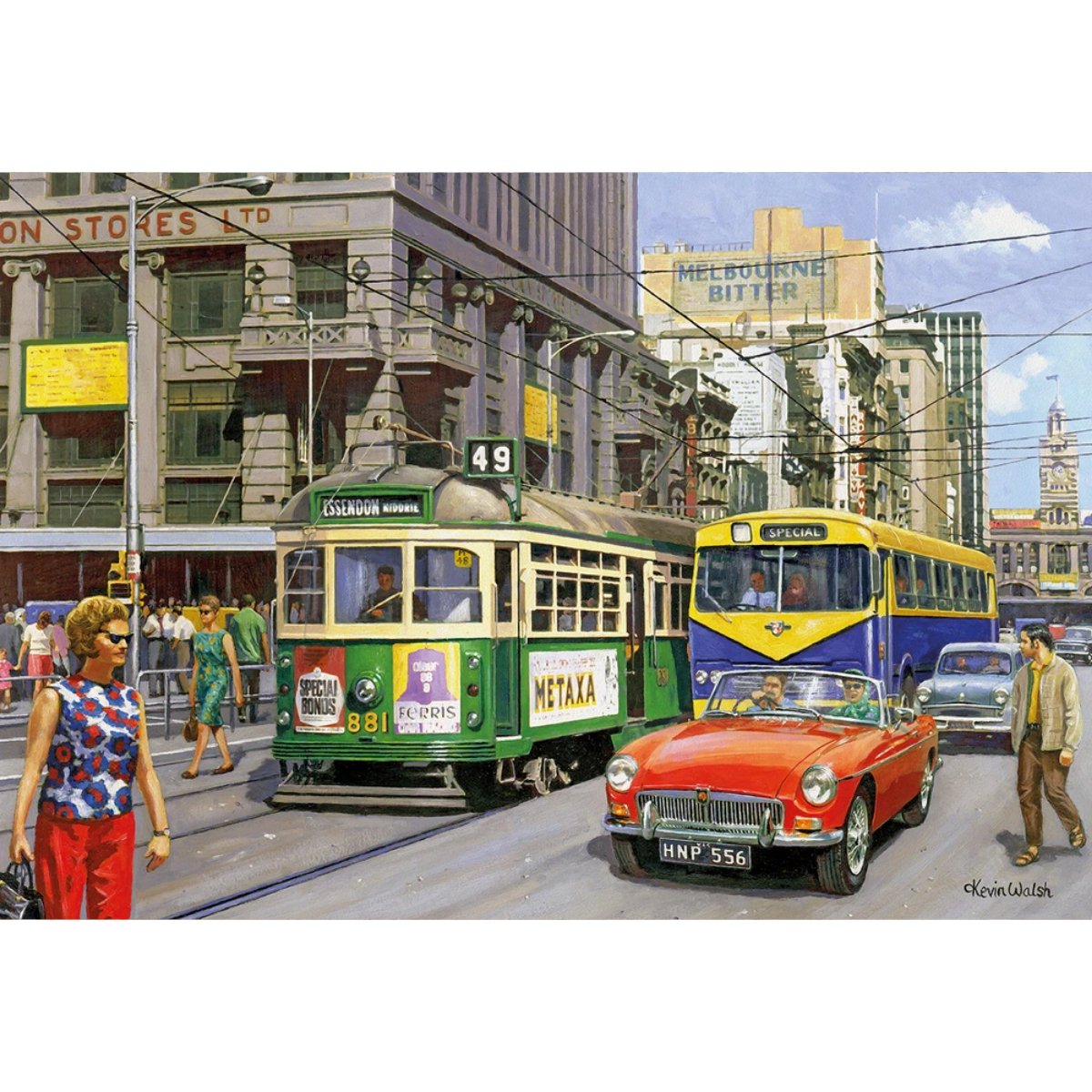 Gibsons Cities of the World Jigsaw Puzzle (4x 500 Pieces) - Phillips Hobbies