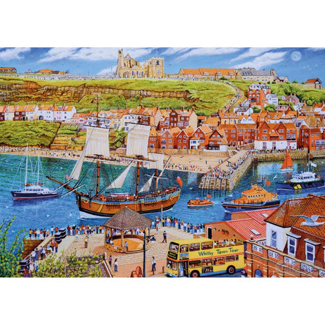 Gibsons Endeavour Whitby Jigsaw Puzzle (500 Pieces) - Phillips Hobbies