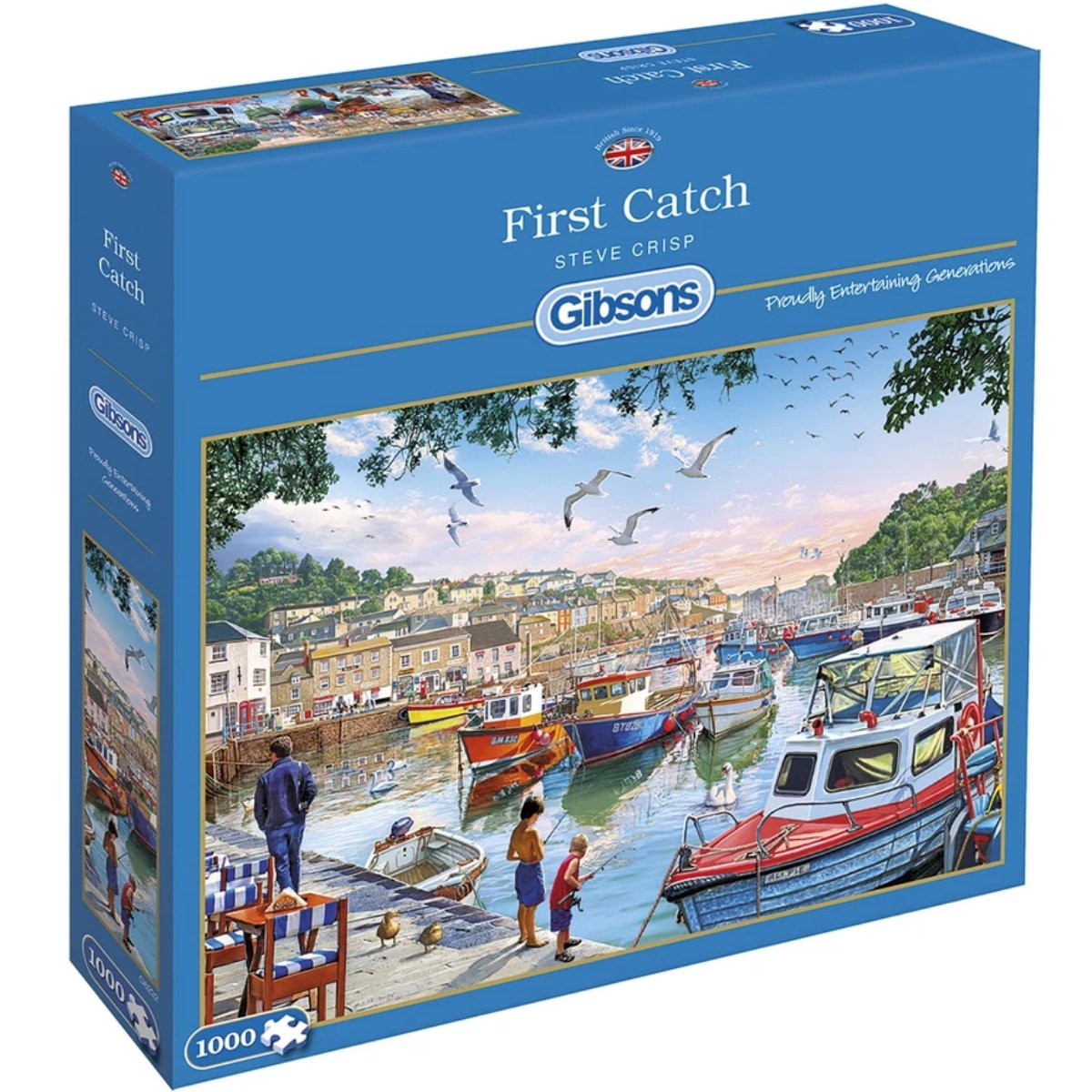 Gibsons First Catch Jigsaw Puzzle (1000 Pieces)