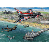 Gibsons G6413 Airshow Over Eastbourne 1000 Piece Jigsaw Puzzle - Phillips Hobbies