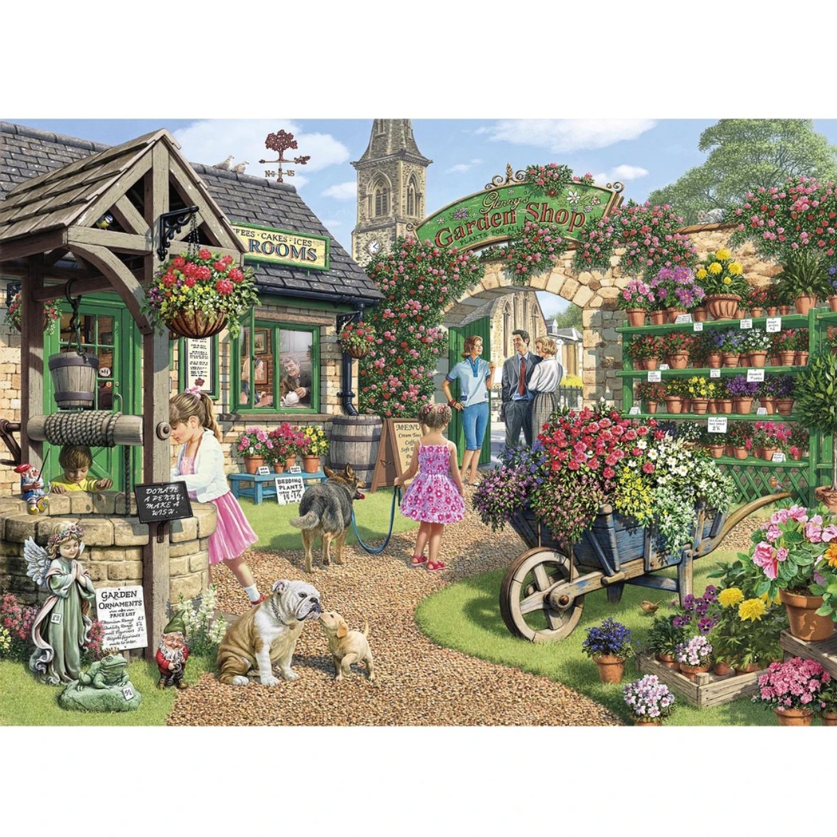 Gibsons Glenny's Garden Shop Jigsaw Puzzle (500 XL Pieces)