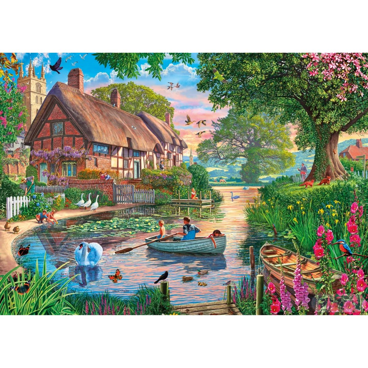 Gibsons Golden Hour Jigsaw Puzzle (1000 Pieces)