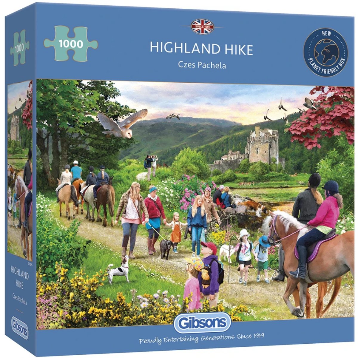 Gibsons Highland Hike Jigsaw Puzzle (1000 Pieces)