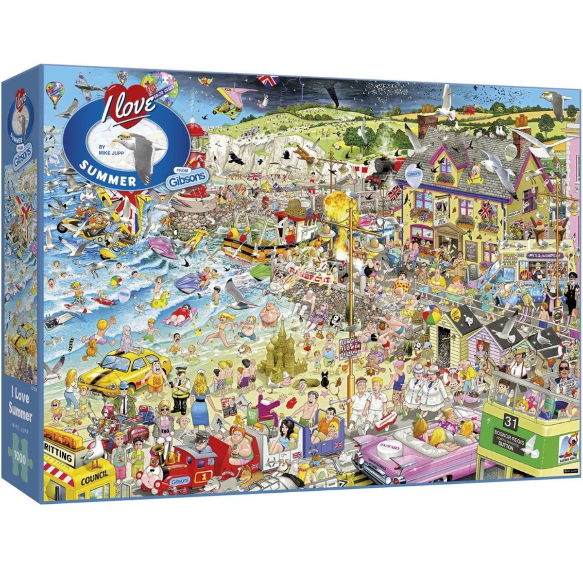 Gibsons I Love Summer Jigsaw Puzzle (1000 Pieces)