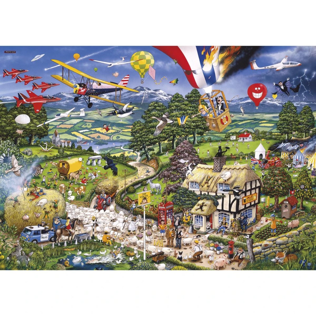 Gibsons I Love the Country Jigsaw Puzzle (1000 Pieces) - Phillips Hobbies