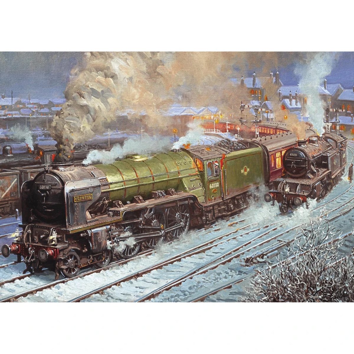 Gibsons Kestrel at Hartlepool Jigsaw Puzzle (500 Pieces) - Phillips Hobbies