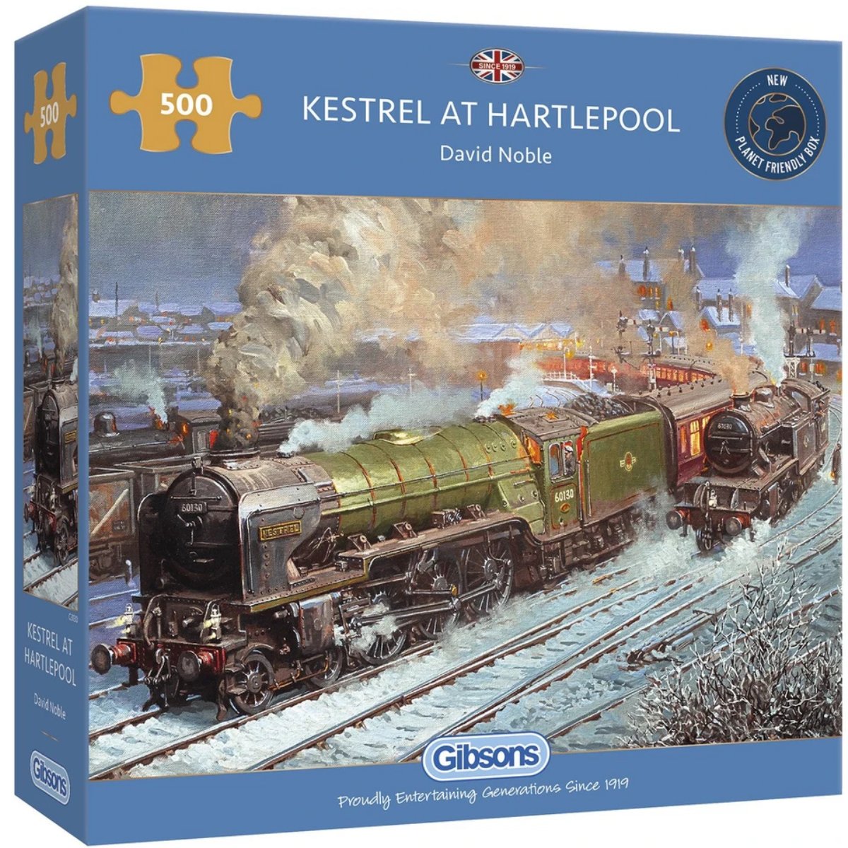 Gibsons Kestrel at Hartlepool Jigsaw Puzzle (500 Pieces) - Phillips Hobbies