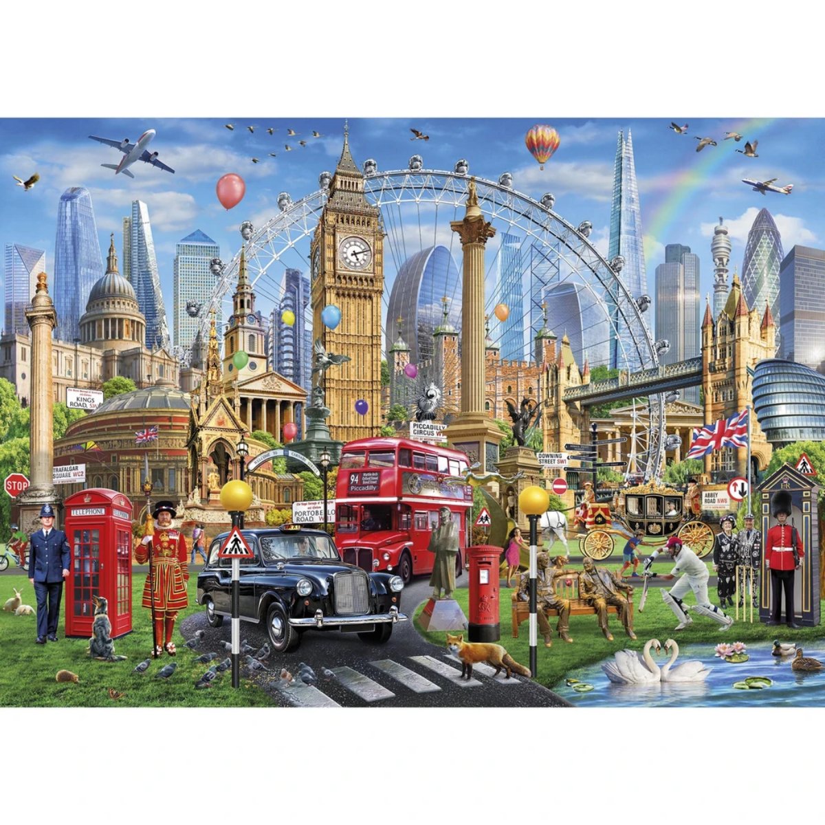 Gibsons London Calling 1000 Piece Jigsaw Puzzle - Phillips Hobbies