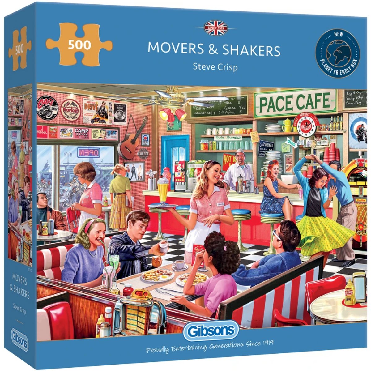 Gibsons Movers & Shakers Jigsaw Puzzle (500 Pieces) - Phillips Hobbies