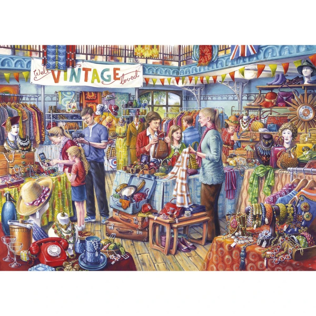 Gibsons Nearly New Jigsaw Puzzle 1000pcs