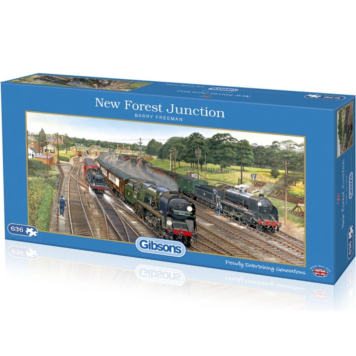 Gibsons New Forest Junction Jigsaw Puzzle (636 Pieces) - Phillips Hobbies