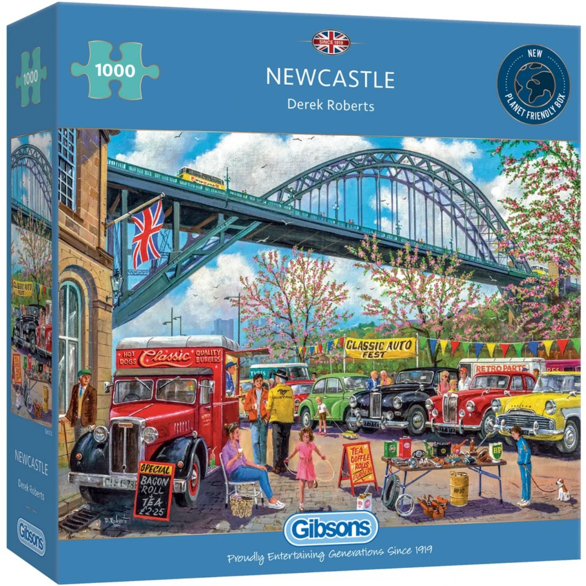Gibsons Newcastle Jigsaw Puzzle (1000 Pieces) - Phillips Hobbies