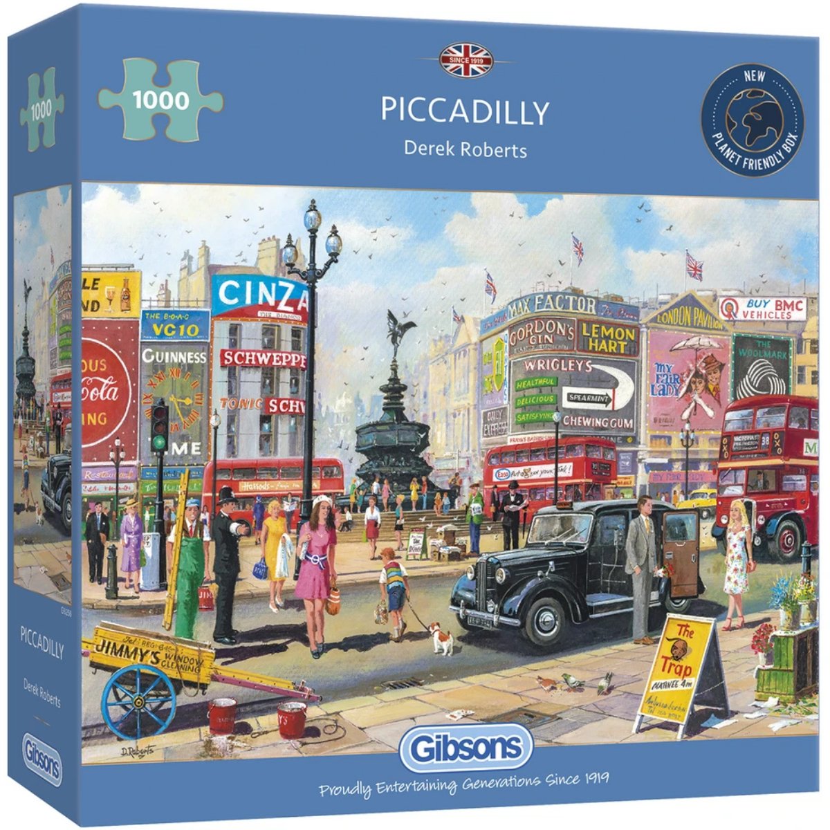 Gibsons Piccadilly Jigsaw Puzzle (1000 Pieces) - Phillips Hobbies