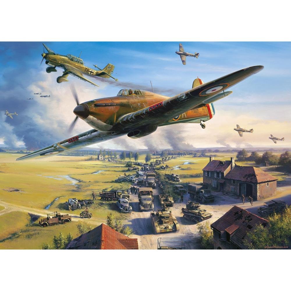 Gibsons Road to Dunkirk Jigsaw Puzzle (1000 Pieces) - Phillips Hobbies