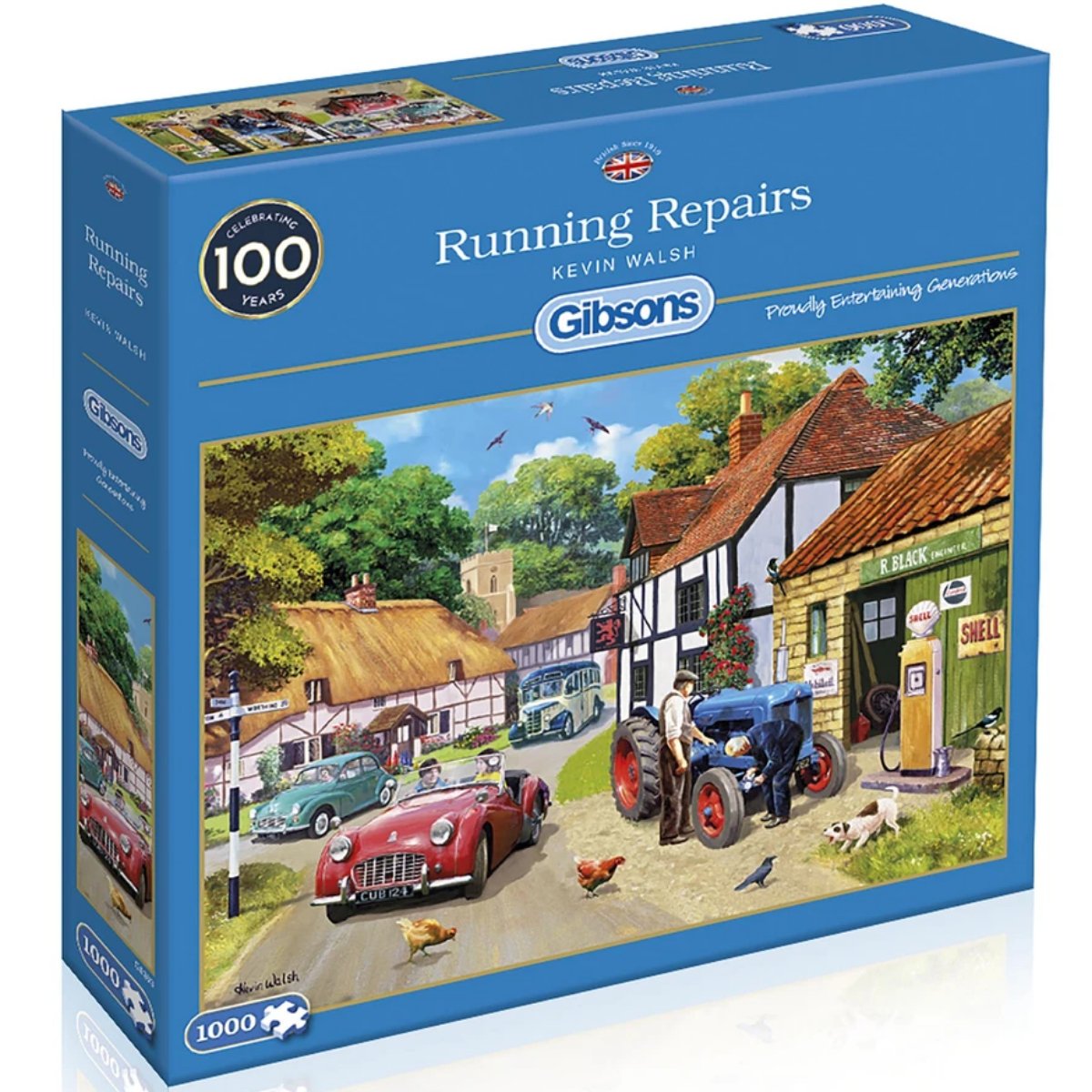 Gibsons Running Repairs Jigsaw Puzzle (1000 Pieces) - Phillips Hobbies