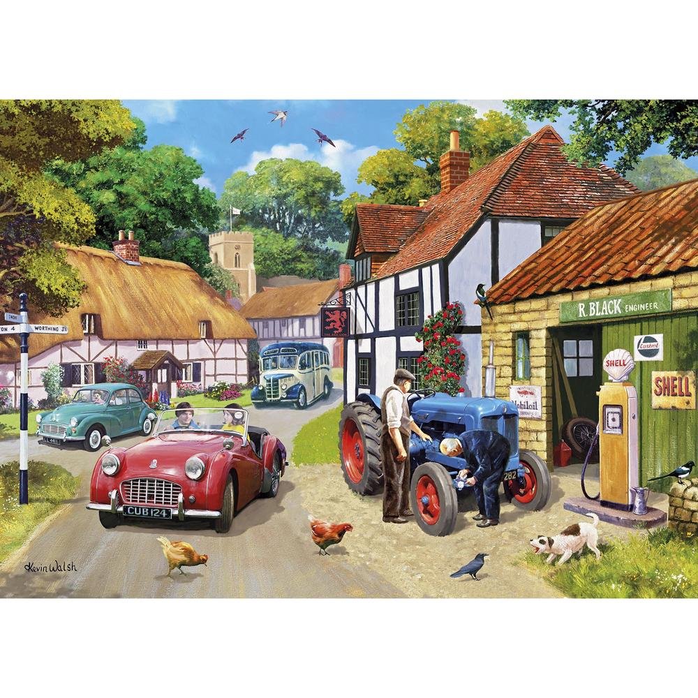 Gibsons Running Repairs Jigsaw Puzzle (1000 Pieces) - Phillips Hobbies