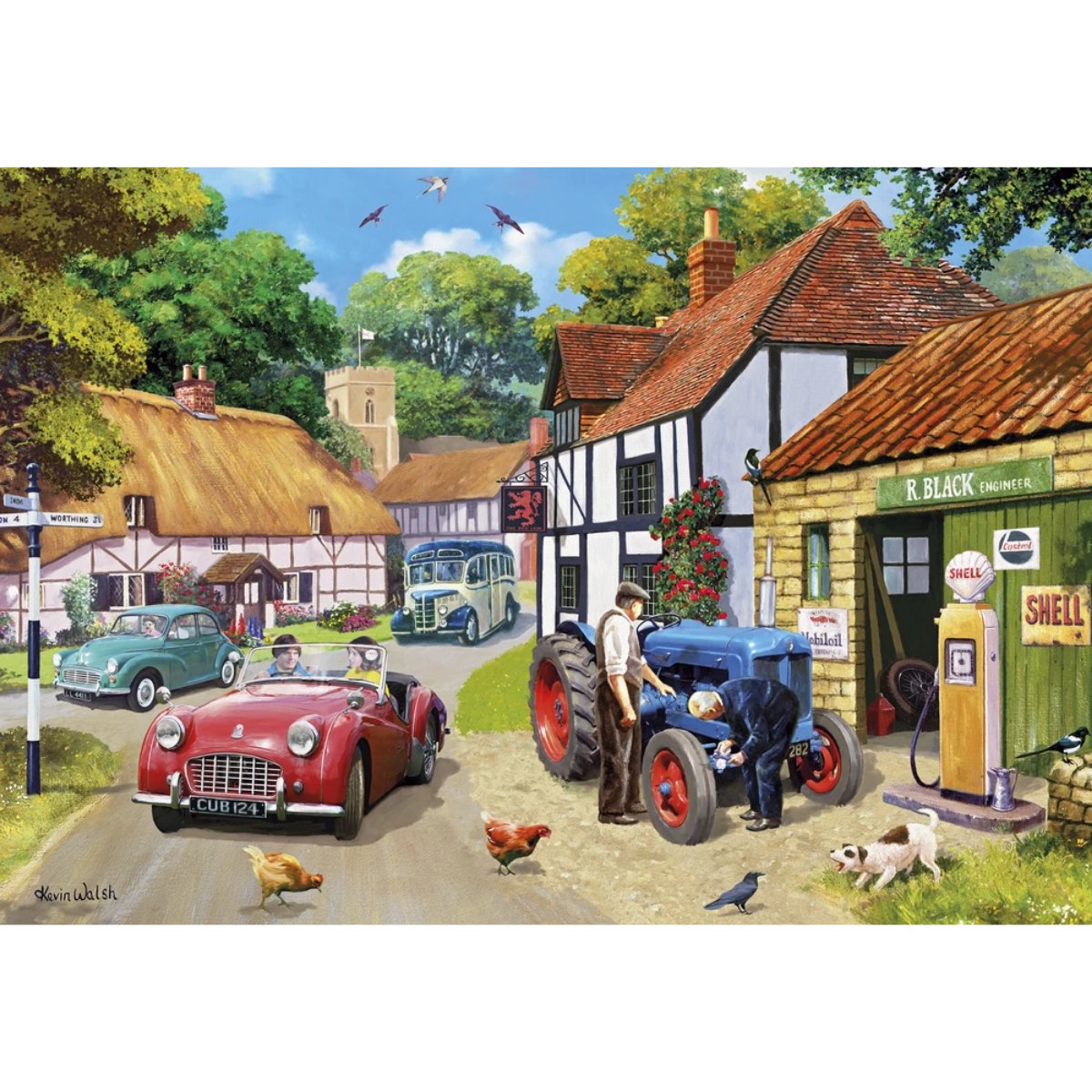 Gibsons Running Repairs Jigsaw Puzzle (100XXL Pieces)