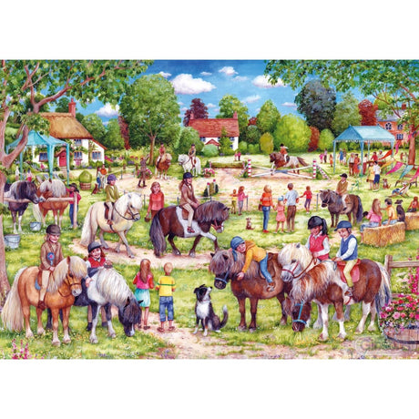 Gibsons Shetland Pony Club Jigsaw Puzzle (1000 Pieces)