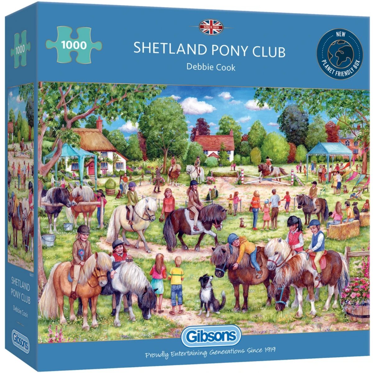 Gibsons Shetland Pony Club Jigsaw Puzzle (1000 Pieces)