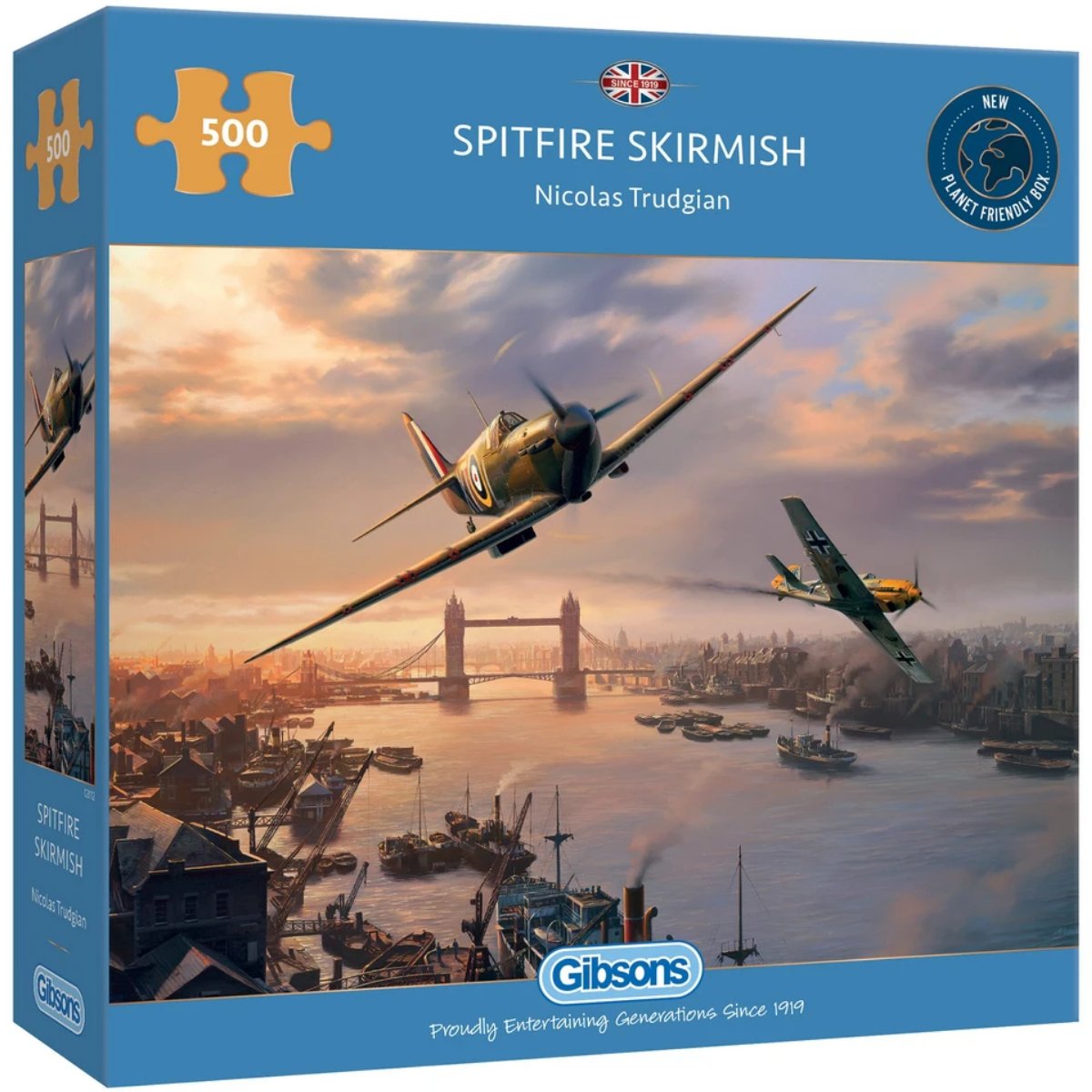 Gibsons Spitfire Skirmish Jigsaw Puzzle (500 Pieces)