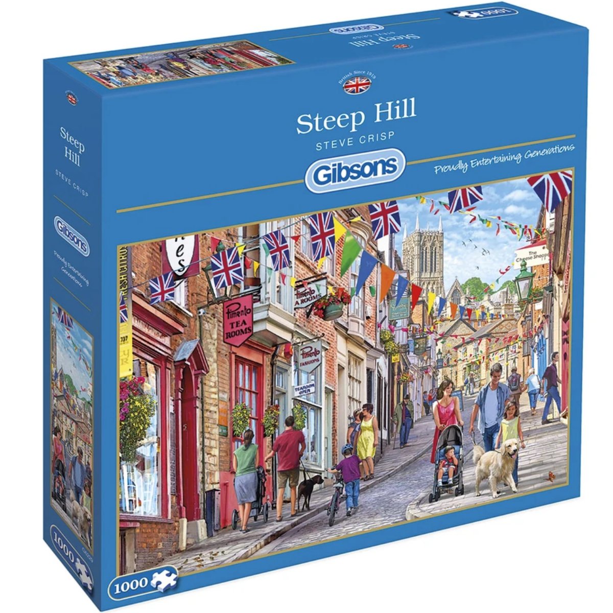 Gibsons Steep Hill Jigsaw Puzzle (1000 Pieces)