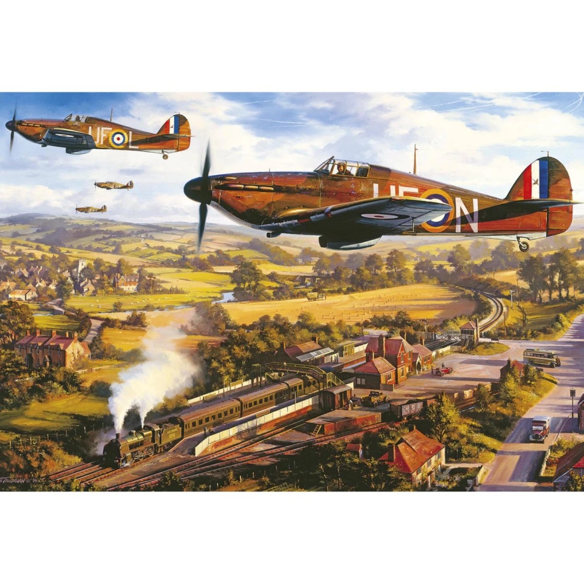 Gibsons G3418 Tangmere Hurricanes 500 Piece Jigsaw Puzzle