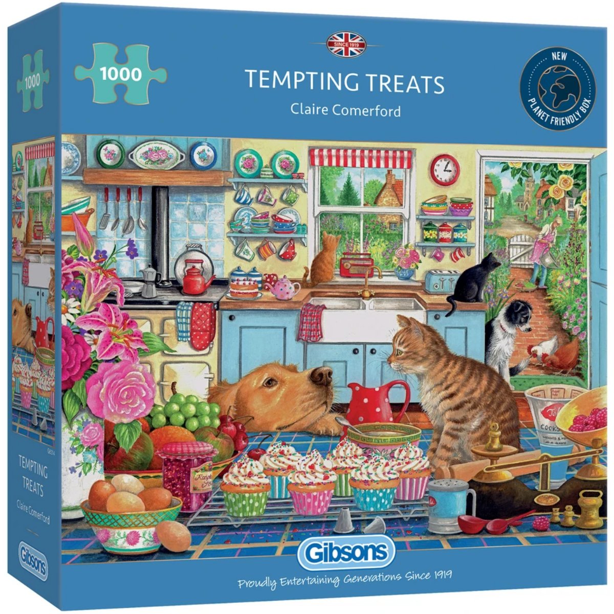 Gibsons Tempting Treats Jigsaw Puzzle (1000 Pieces)