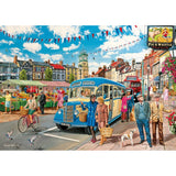Gibsons The Country Bus Jigsaw Puzzle (4x 500 Pieces)