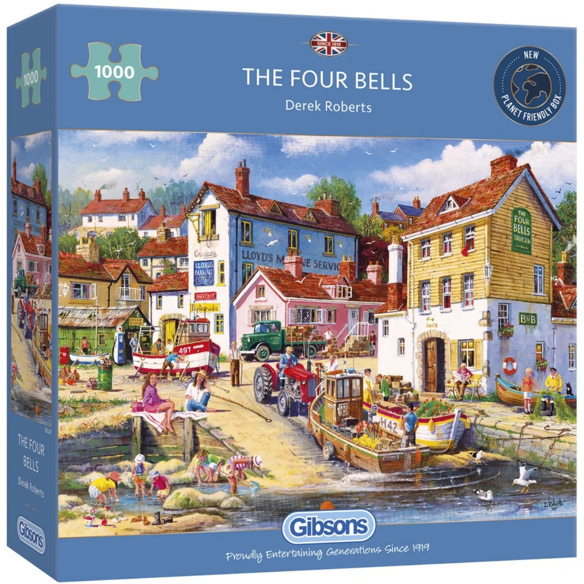 Gibsons The Four Bells Jigsaw Puzzle (1000 Pieces) - Phillips Hobbies