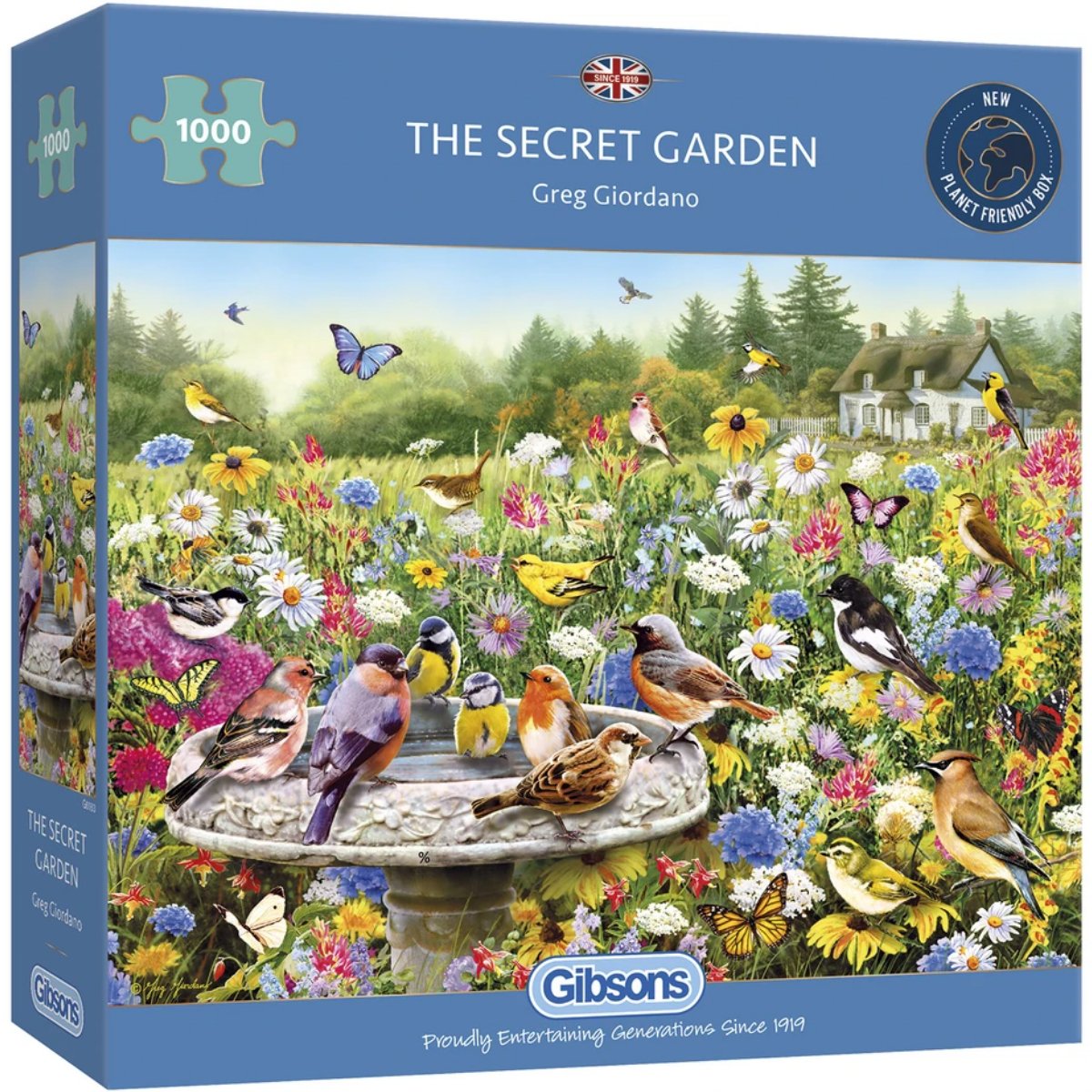 Gibsons The Secret Garden Jigsaw Puzzle (1000 Pieces)