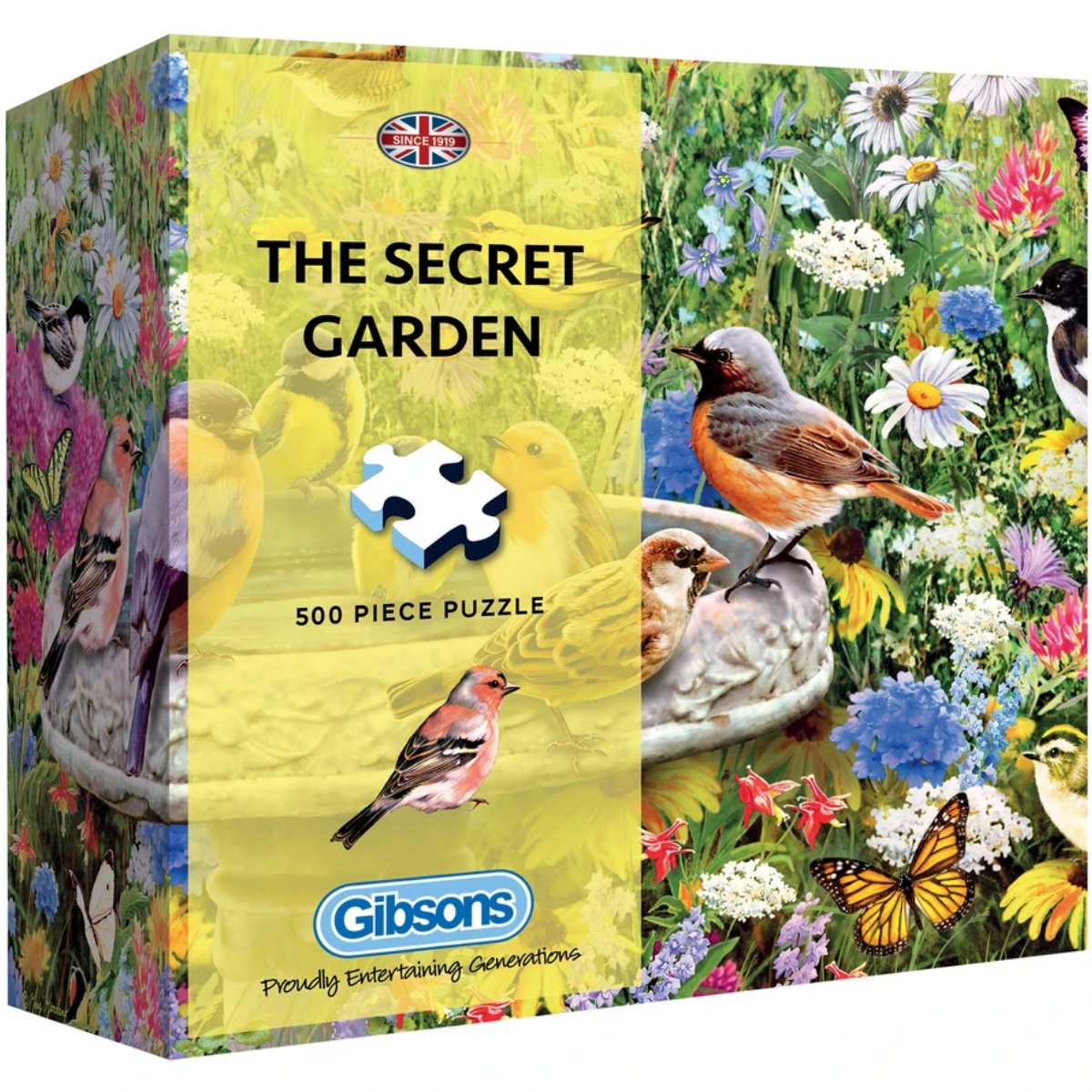 Gibsons The Secret Garden Jigsaw Puzzle (500 Pieces) - Phillips Hobbies