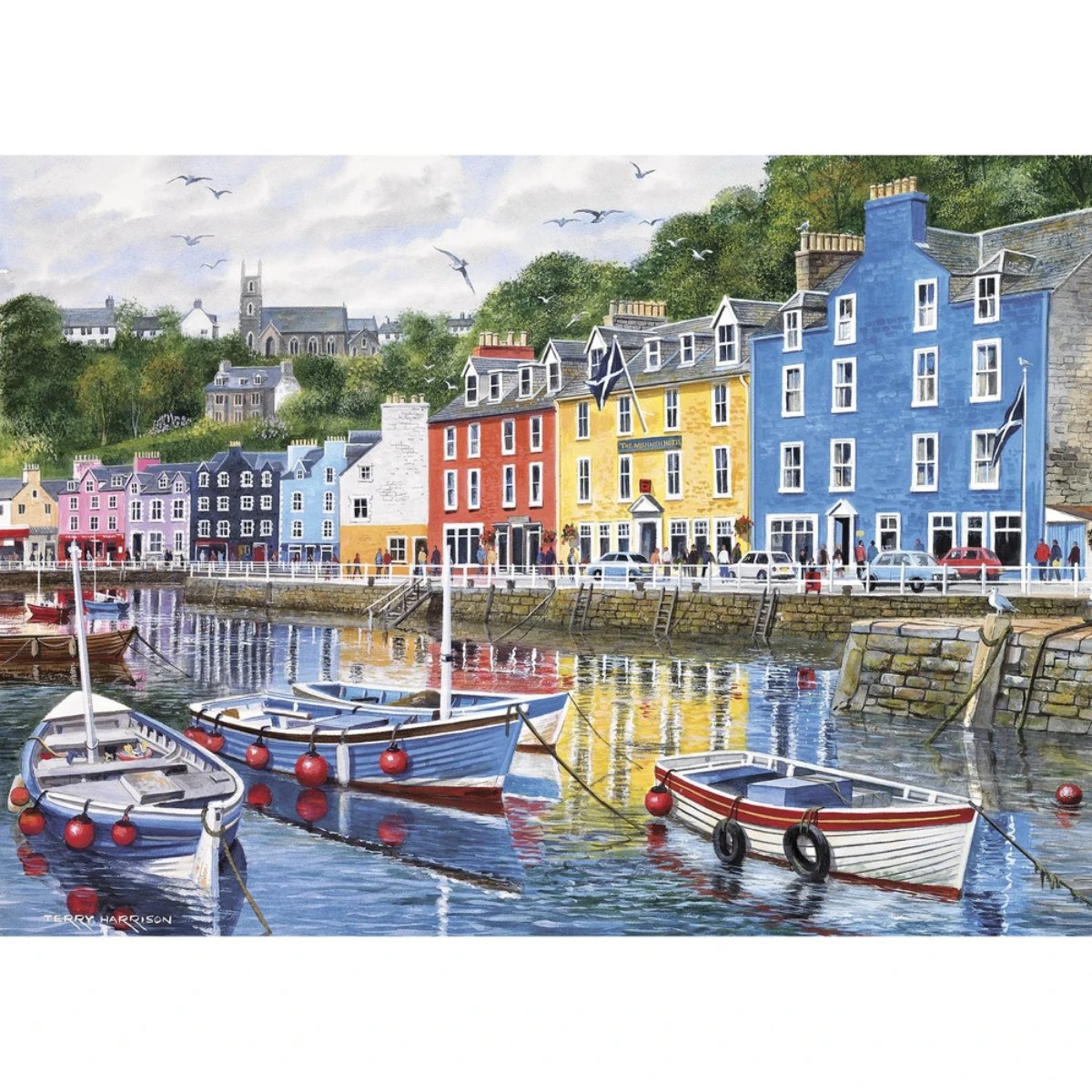 Gibsons Tobermory 1000 Piece Jigsaw Puzzle - Phillips Hobbies