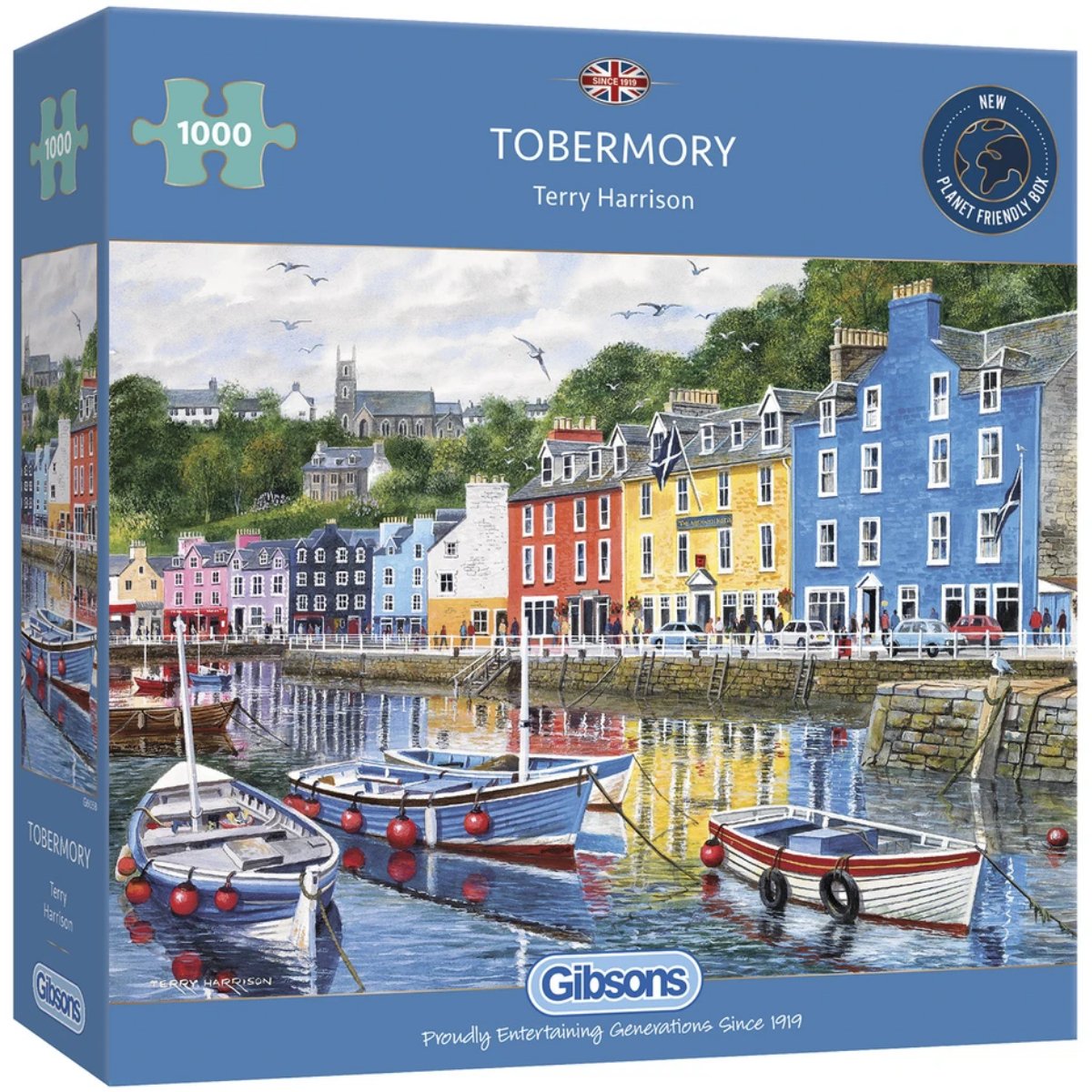Gibsons Tobermory 1000 Piece Jigsaw Puzzle - Phillips Hobbies
