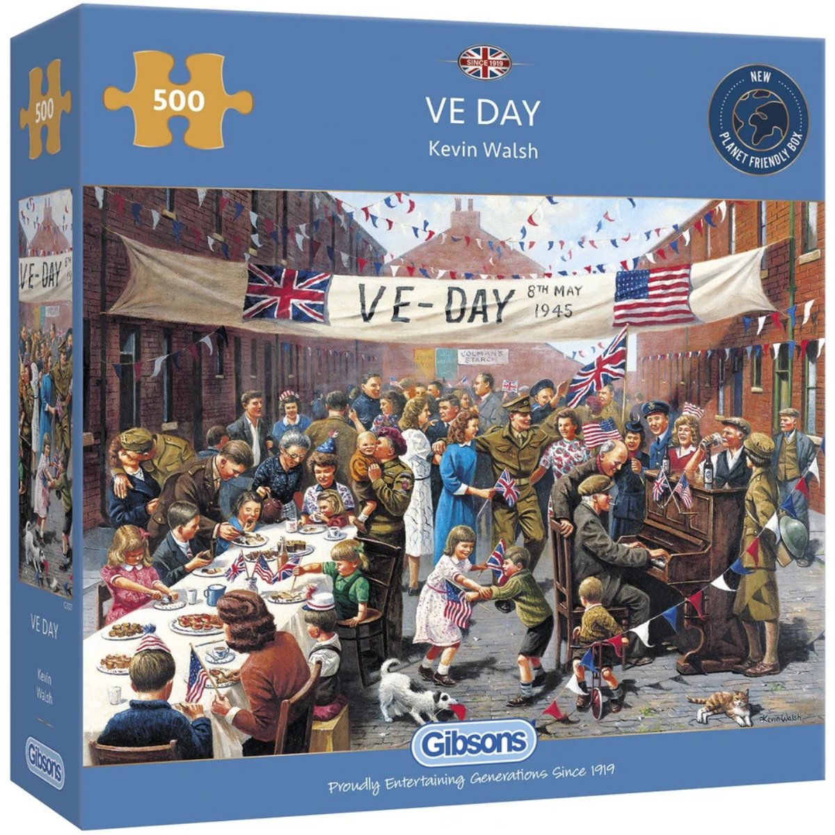 Gibsons VE Day Jigsaw Puzzle (500 Pieces)