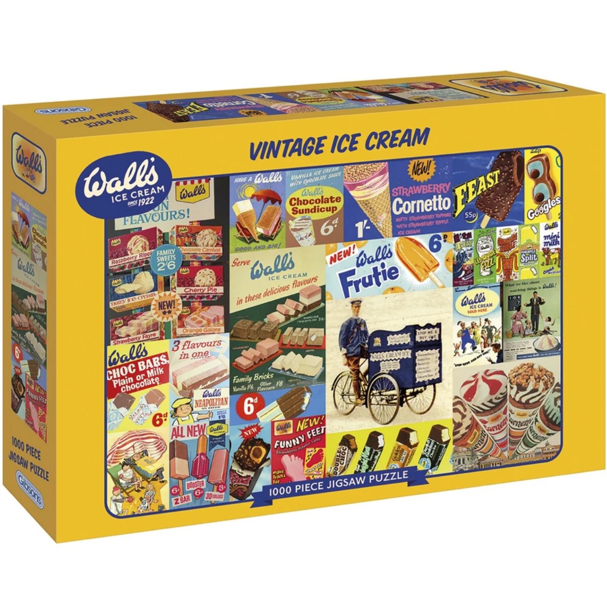 Gibsons Vintage Wall's Ice Cream Jigsaw Puzzle (1000 Pieces)