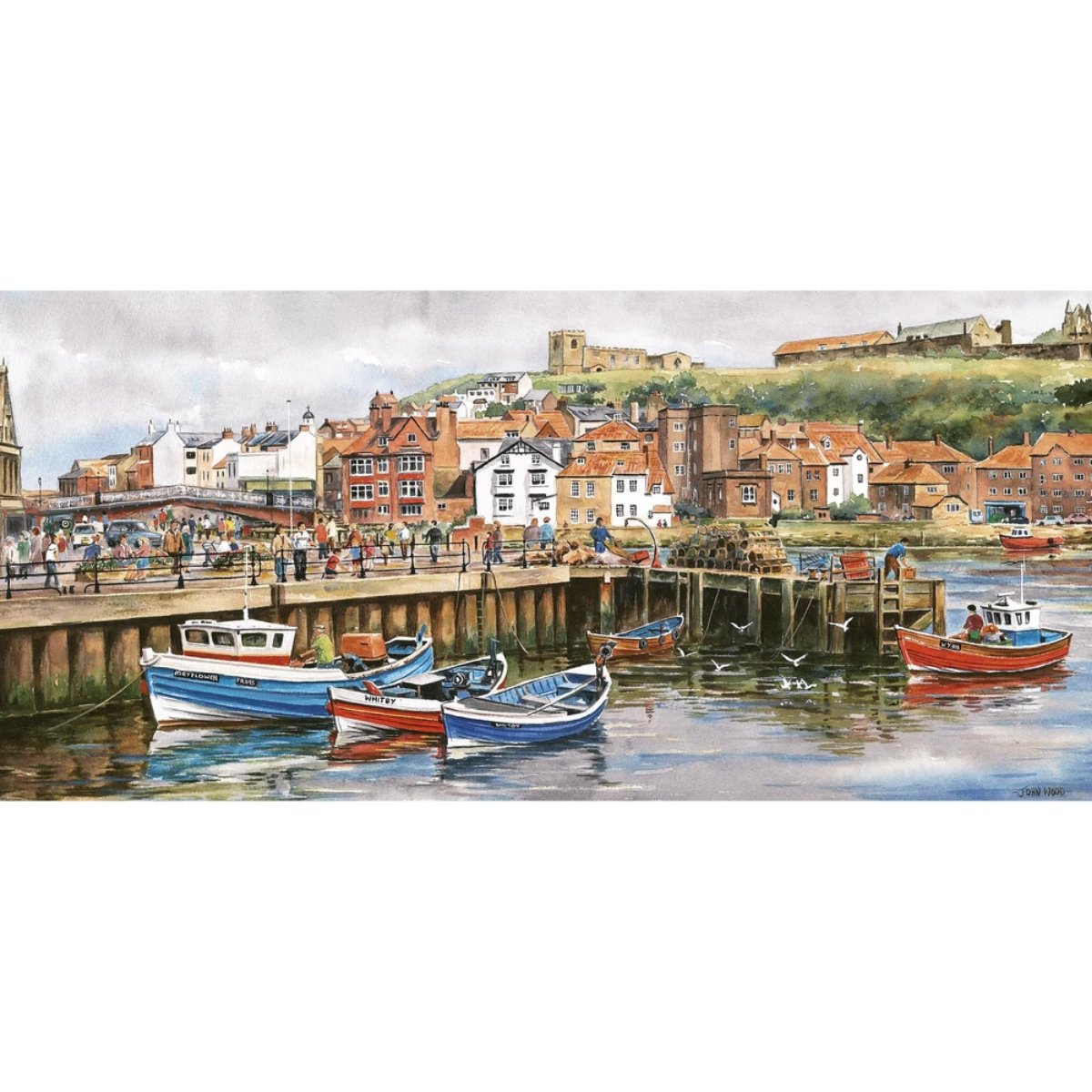 Gibsons Whitby Harbour Jigsaw Puzzle (636 Pieces) - Phillips Hobbies