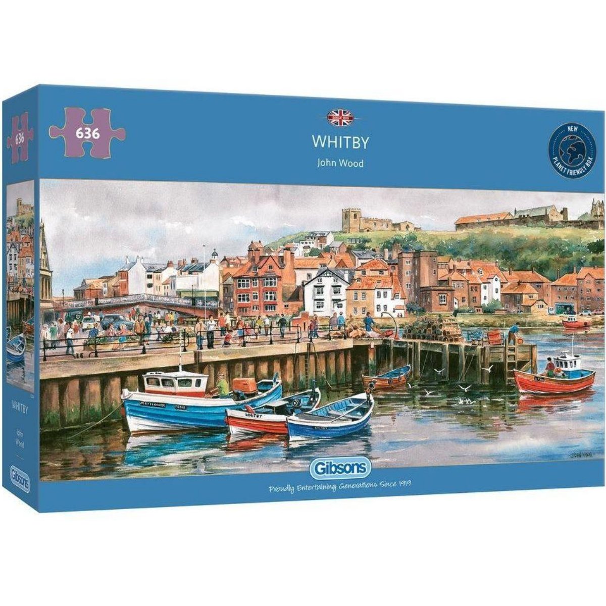 Gibsons Whitby Harbour Jigsaw Puzzle (636 Pieces) - Phillips Hobbies