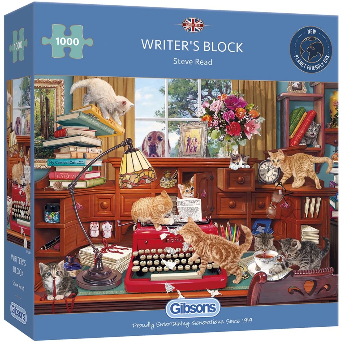 Gibsons Writer's Block Jigsaw Puzzle (1000 Pieces)