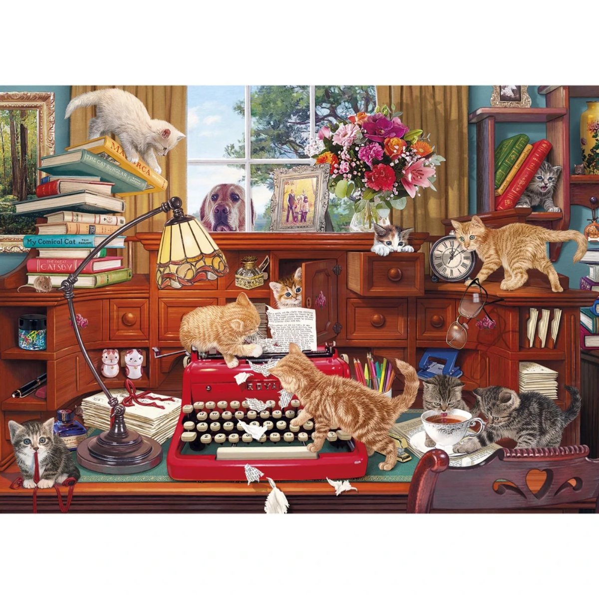 Gibsons Writer's Block Jigsaw Puzzle (1000 Pieces)
