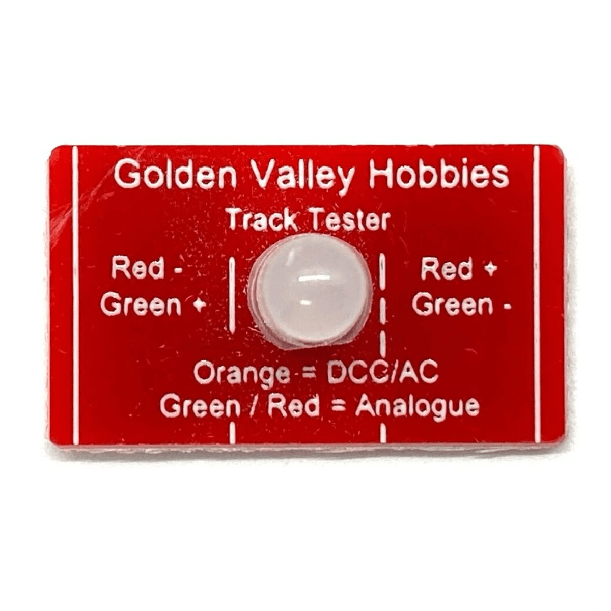 Golden Valley Hobbies GVTESTER Track Tester Multi Gauge For OO, HO, TT and N Gauge - Phillips Hobbies